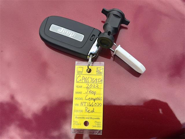 used 2022 Jeep Compass car, priced at $17,732