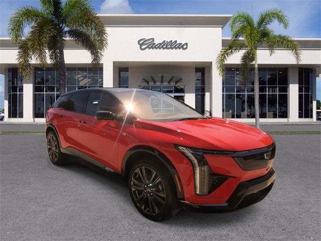 new 2025 Cadillac OPTIQ car, priced at $58,439