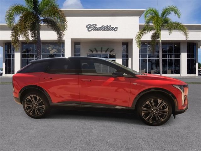 new 2025 Cadillac OPTIQ car, priced at $58,439