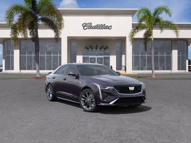 new 2025 Cadillac CT4 car, priced at $47,130