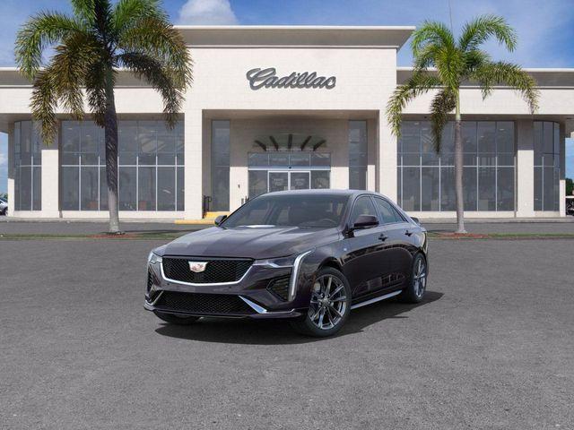 new 2025 Cadillac CT4 car, priced at $47,130
