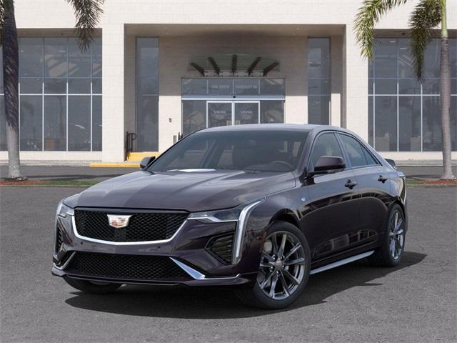new 2025 Cadillac CT4 car, priced at $47,130