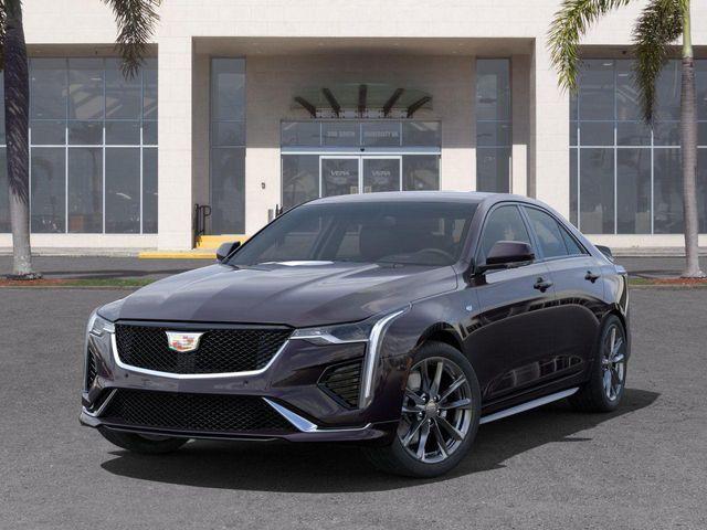 new 2025 Cadillac CT4 car, priced at $47,130