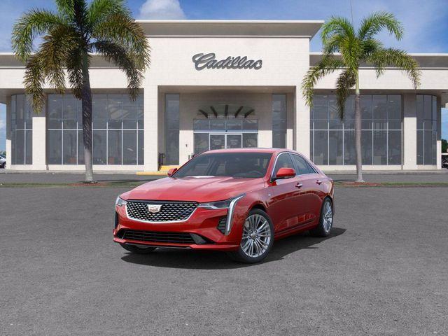 new 2025 Cadillac CT4 car, priced at $47,690