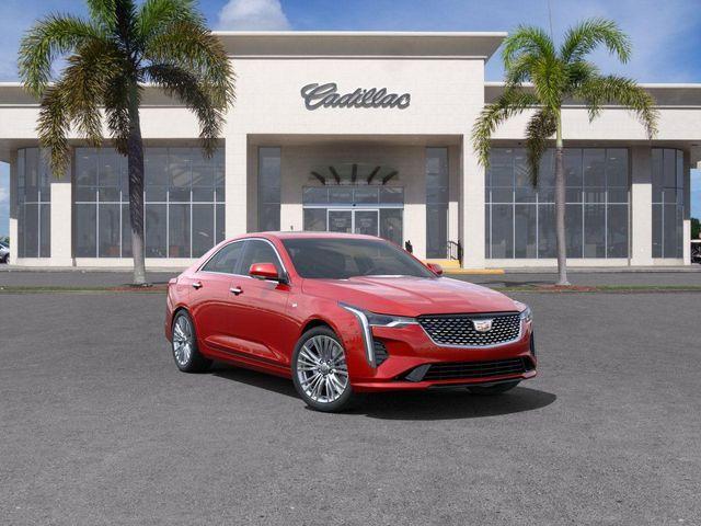 new 2025 Cadillac CT4 car, priced at $47,690