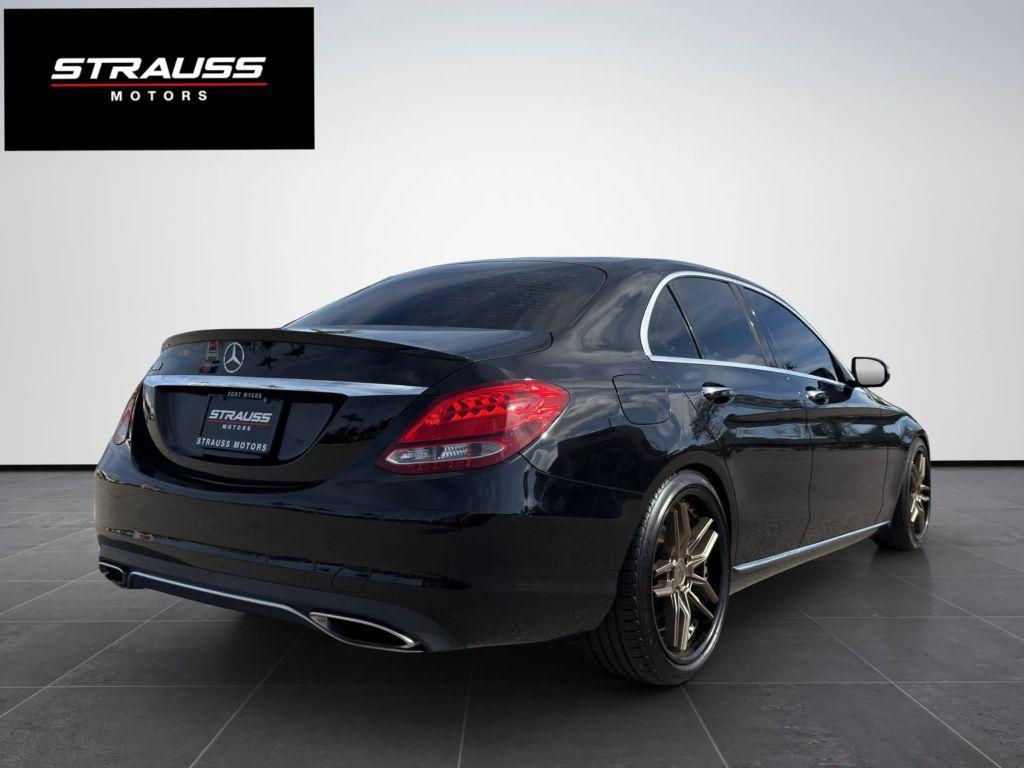 used 2018 Mercedes-Benz C-Class car, priced at $17,850
