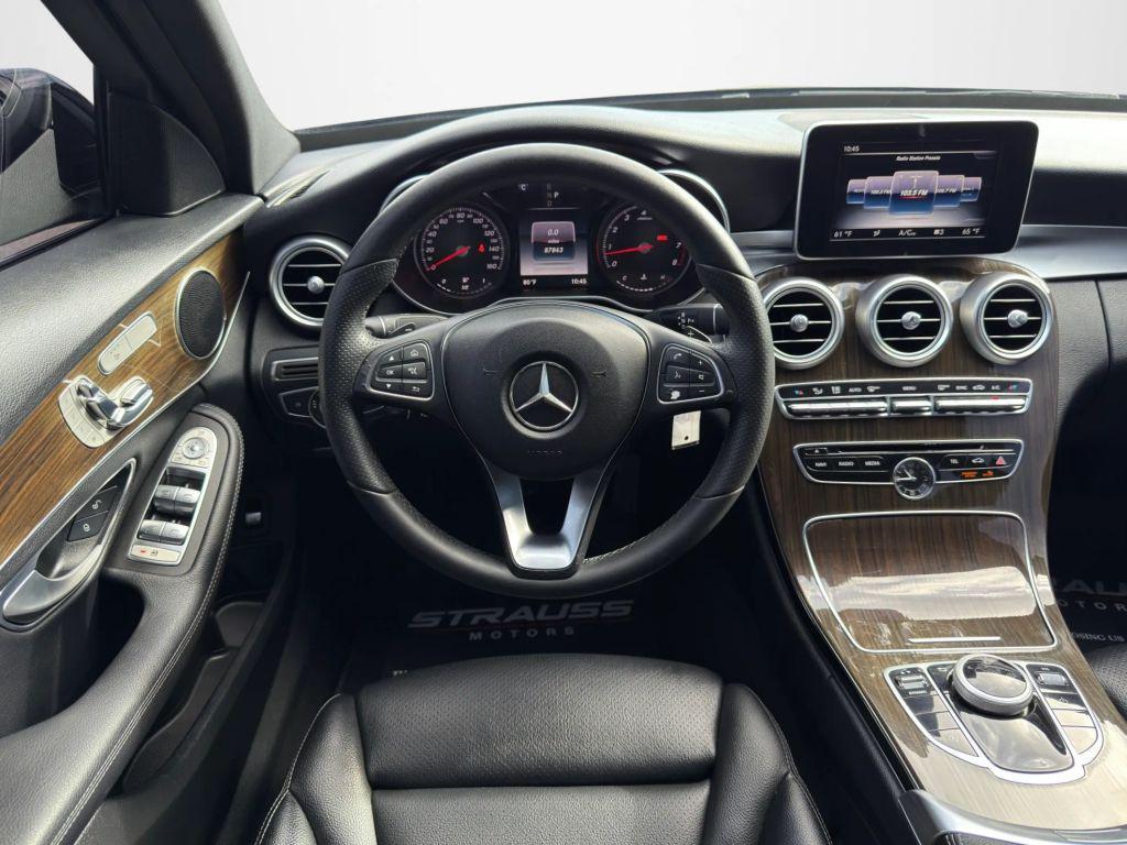 used 2018 Mercedes-Benz C-Class car, priced at $17,850