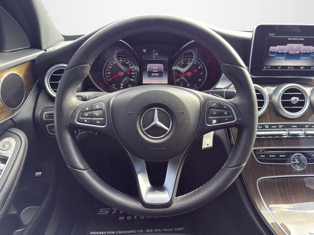 used 2018 Mercedes-Benz C-Class car, priced at $17,850