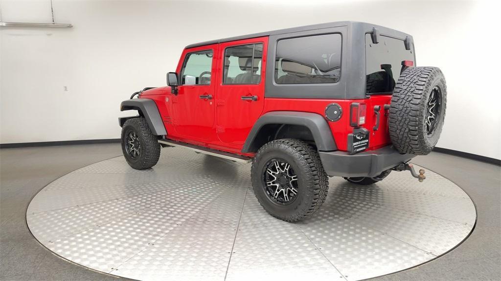 used 2015 Jeep Wrangler Unlimited car, priced at $18,601