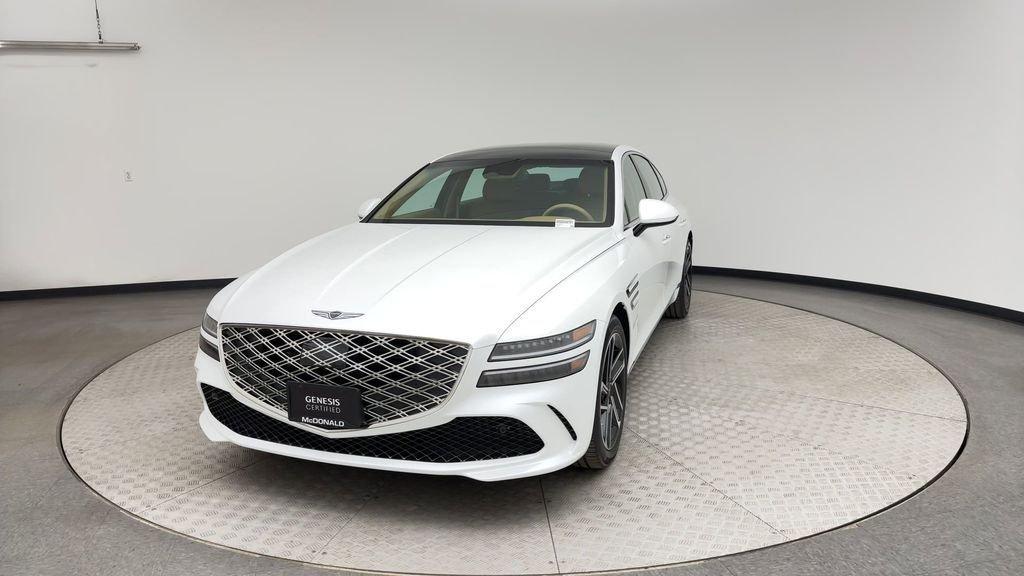 used 2025 Genesis G80 car, priced at $53,054