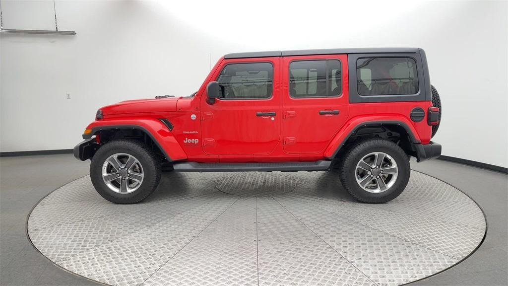 used 2021 Jeep Wrangler Unlimited car, priced at $30,049