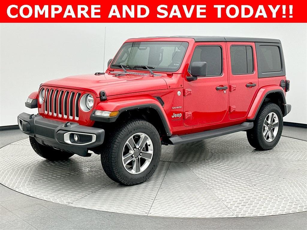 used 2021 Jeep Wrangler Unlimited car, priced at $30,049