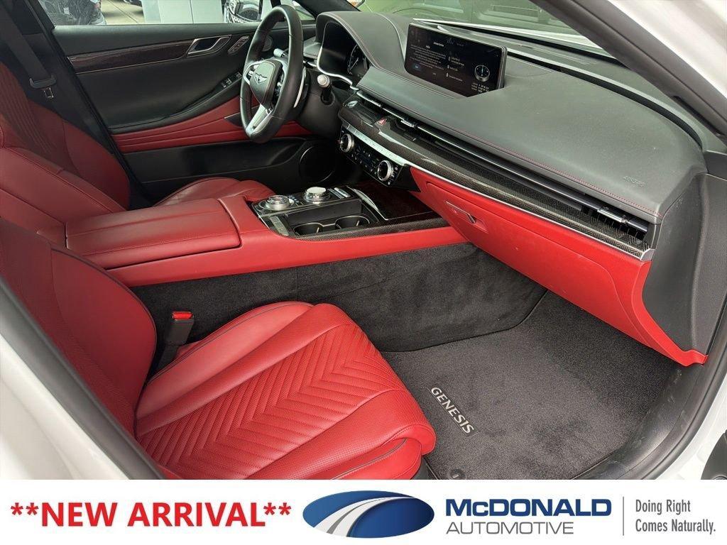 used 2024 Genesis G80 car, priced at $52,261