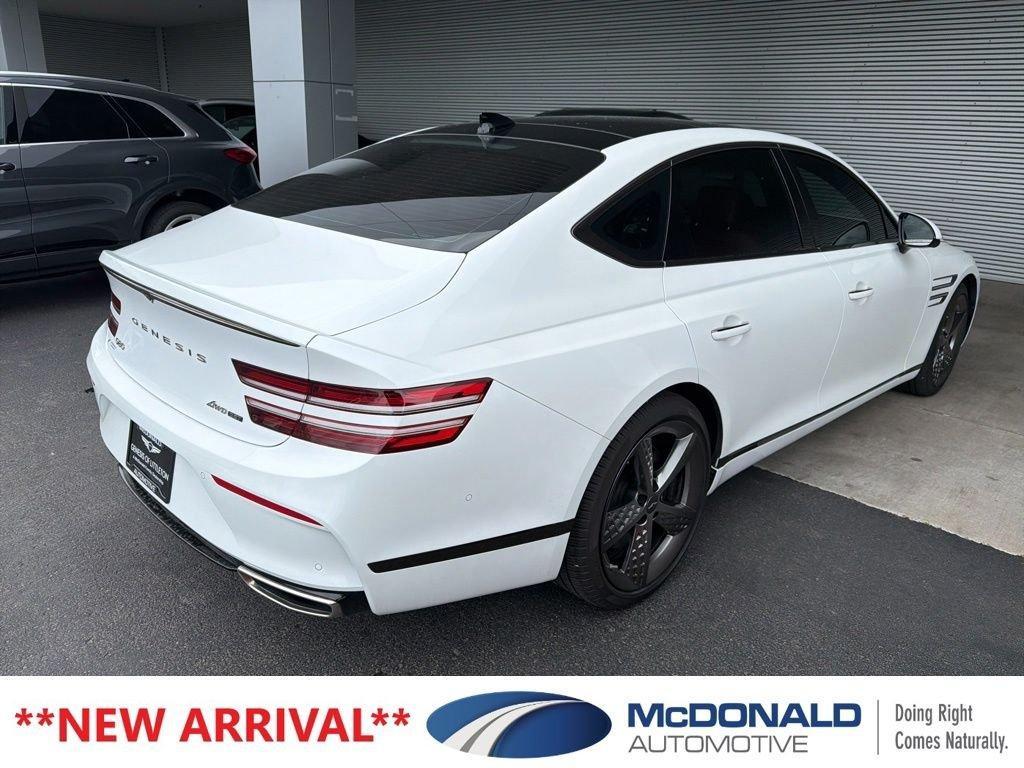 used 2024 Genesis G80 car, priced at $52,261