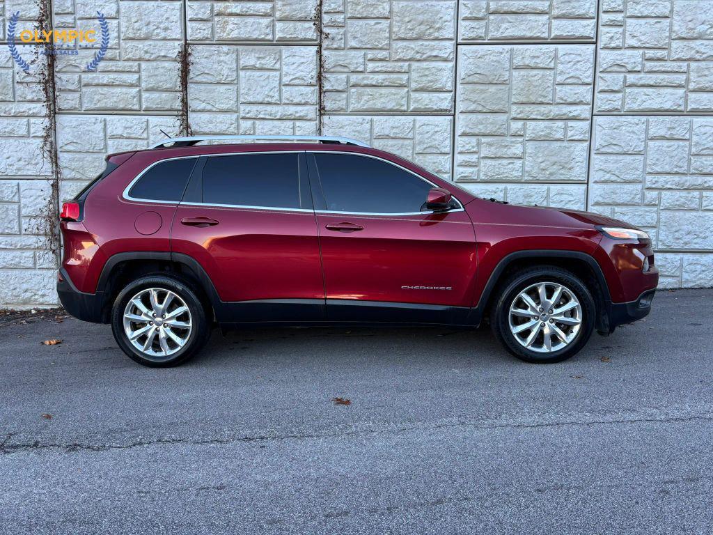 used 2017 Jeep Cherokee car, priced at $12,750