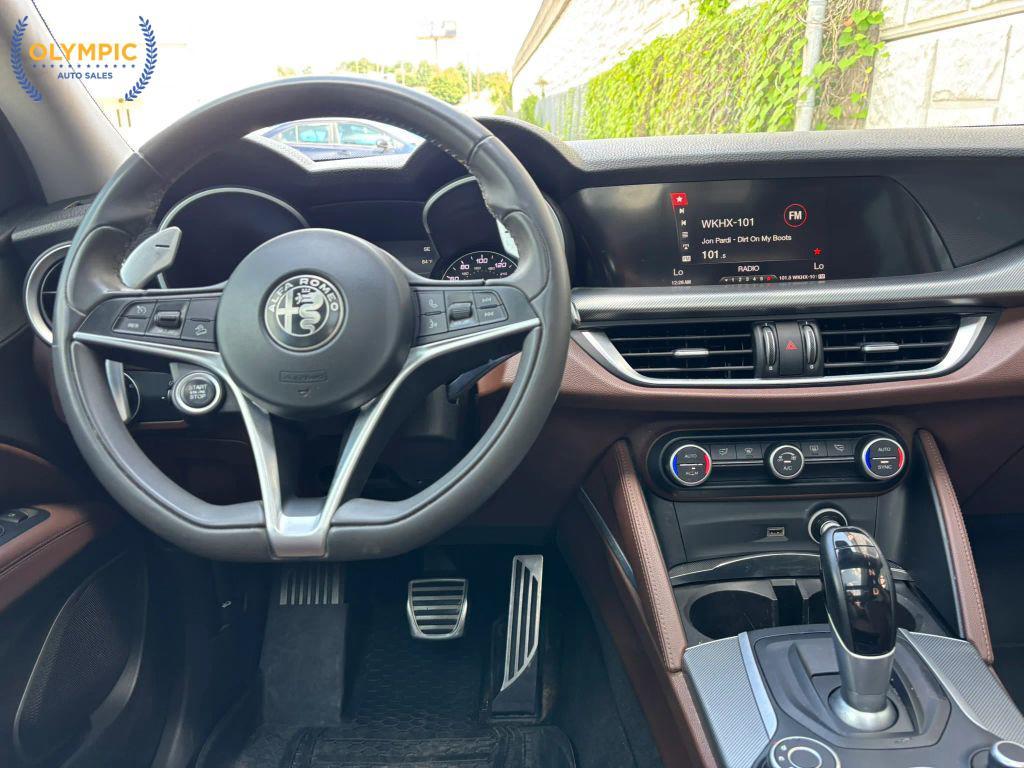 used 2018 Alfa Romeo Stelvio car, priced at $13,995