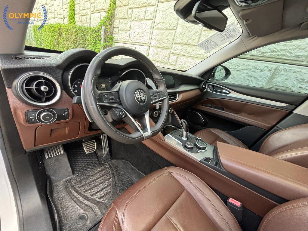 used 2018 Alfa Romeo Stelvio car, priced at $13,995