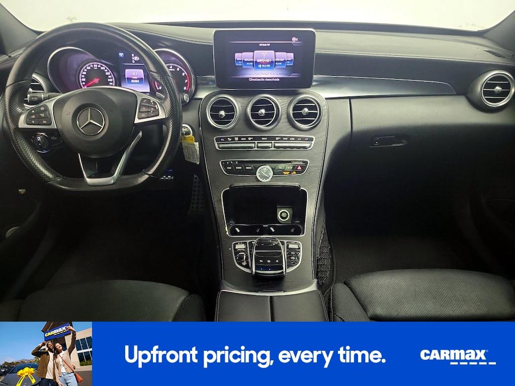 used 2015 Mercedes-Benz C-Class car, priced at $20,998