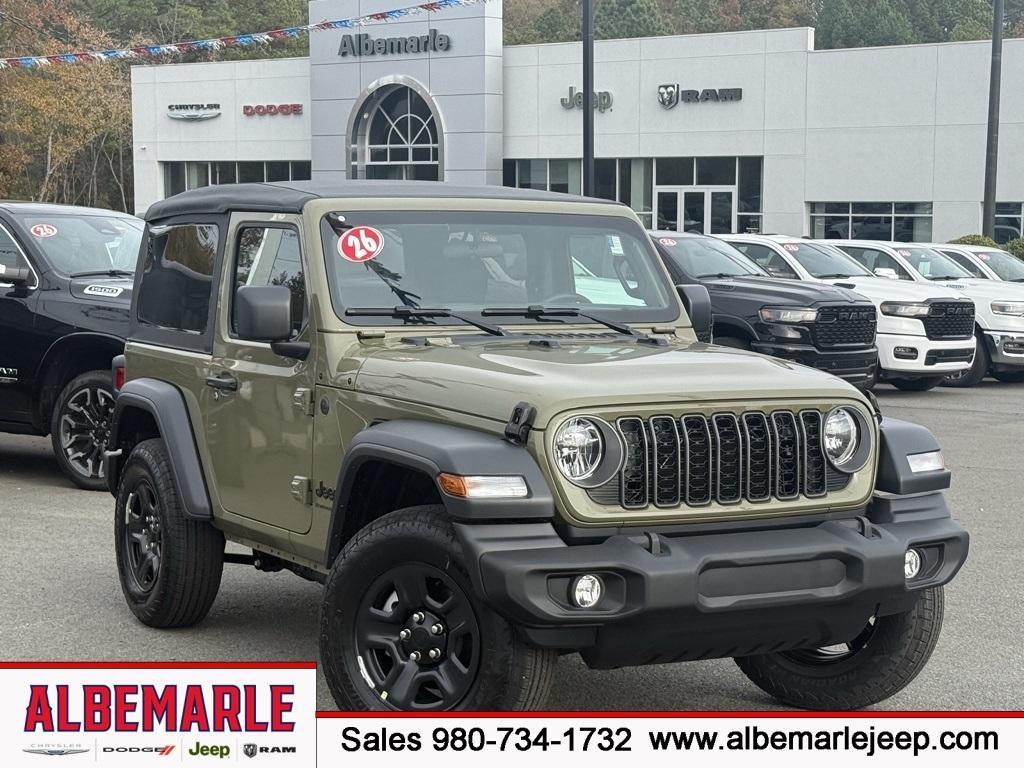 new 2026 Jeep Wrangler car, priced at $32,777