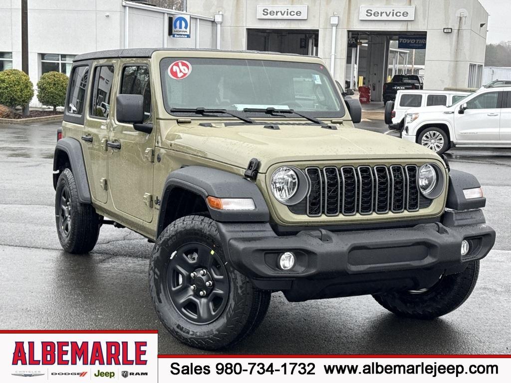 new 2026 Jeep Wrangler car, priced at $46,075