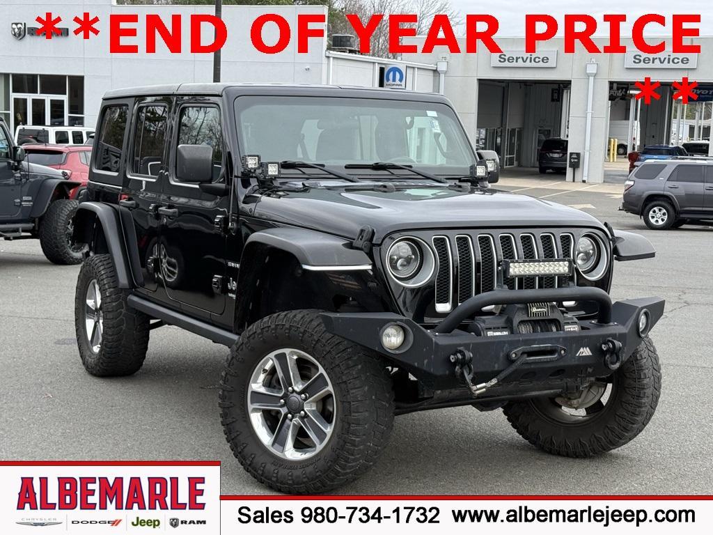 used 2019 Jeep Wrangler Unlimited car, priced at $26,777