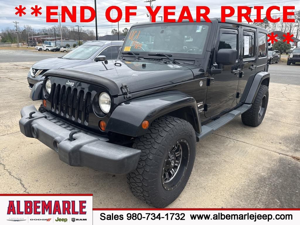 used 2013 Jeep Wrangler Unlimited car, priced at $12,777