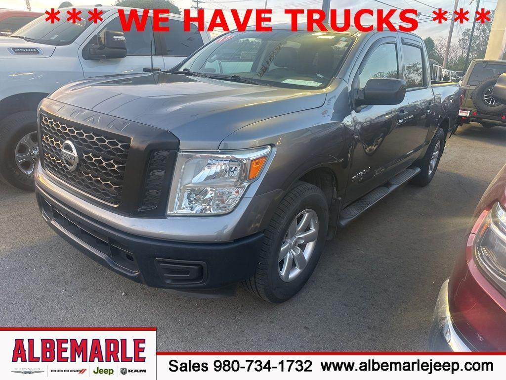 used 2017 Nissan Titan car, priced at $16,777