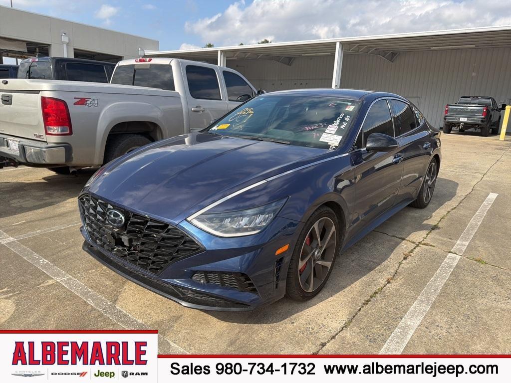 used 2021 Hyundai Sonata car, priced at $16,277