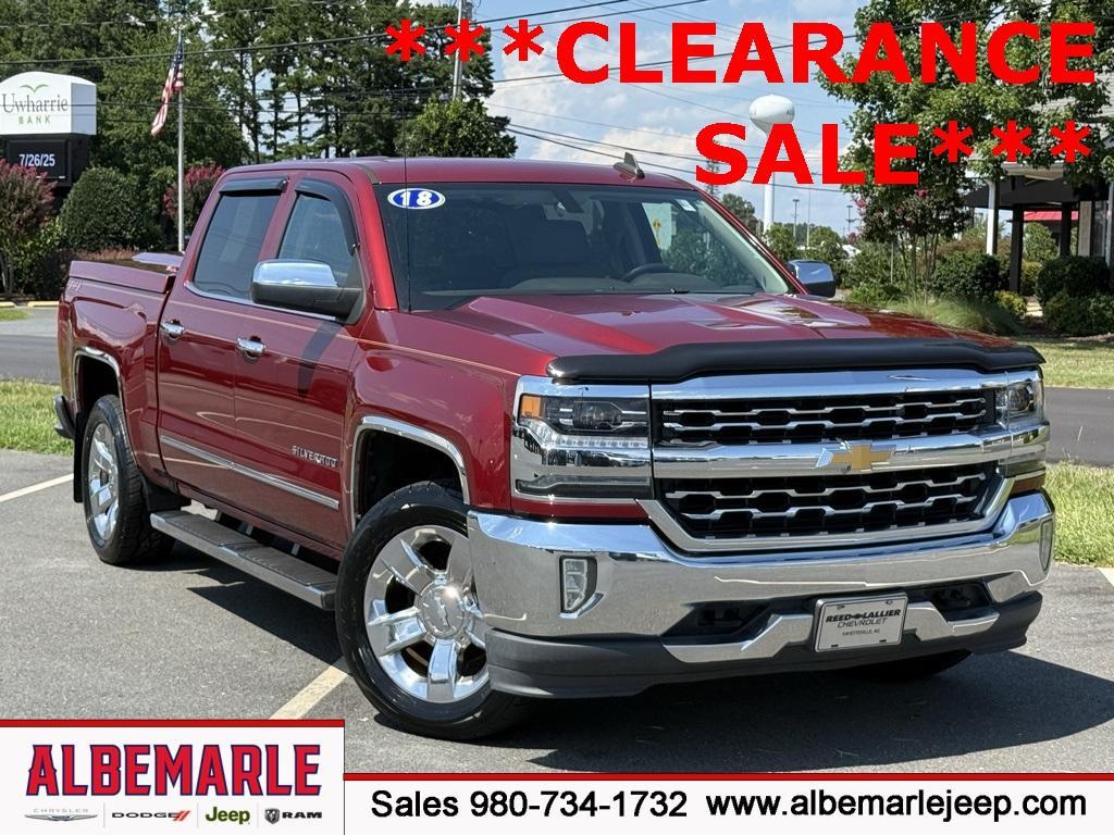 used 2018 Chevrolet Silverado 1500 car, priced at $26,777