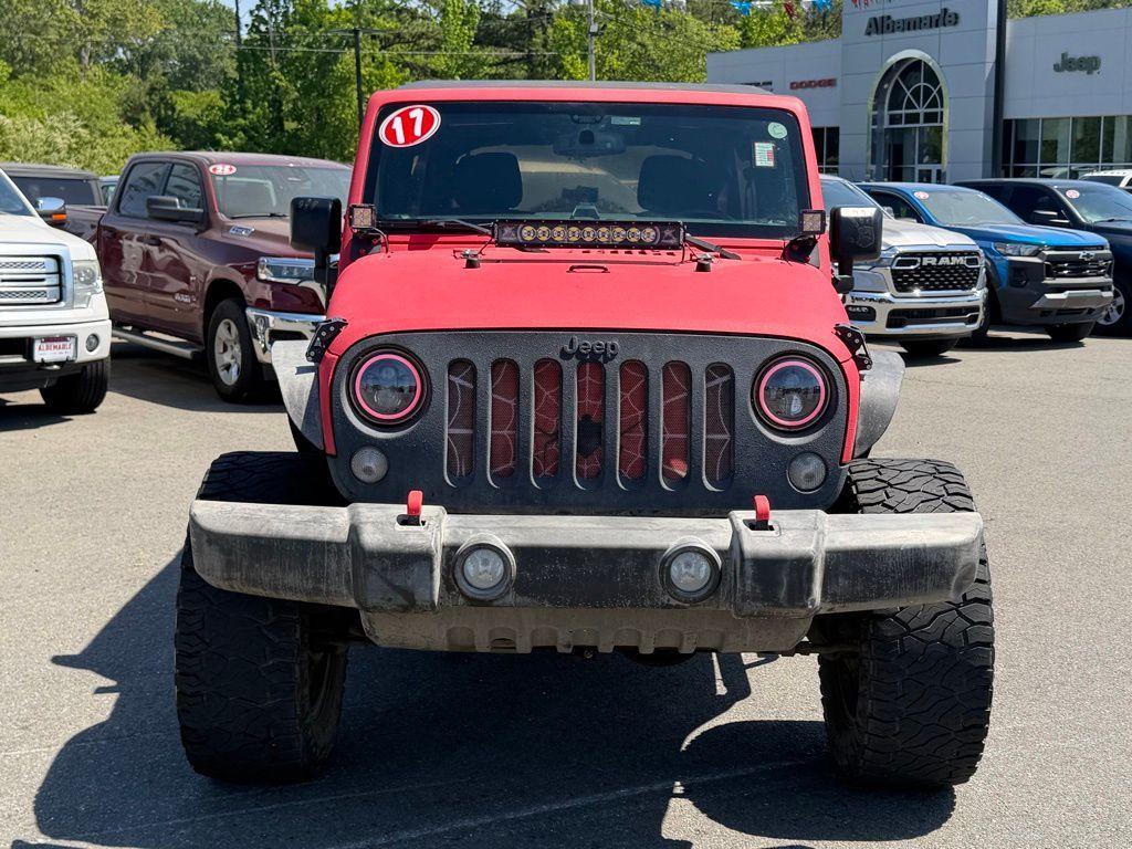 used 2017 Jeep Wrangler Unlimited car, priced at $15,777