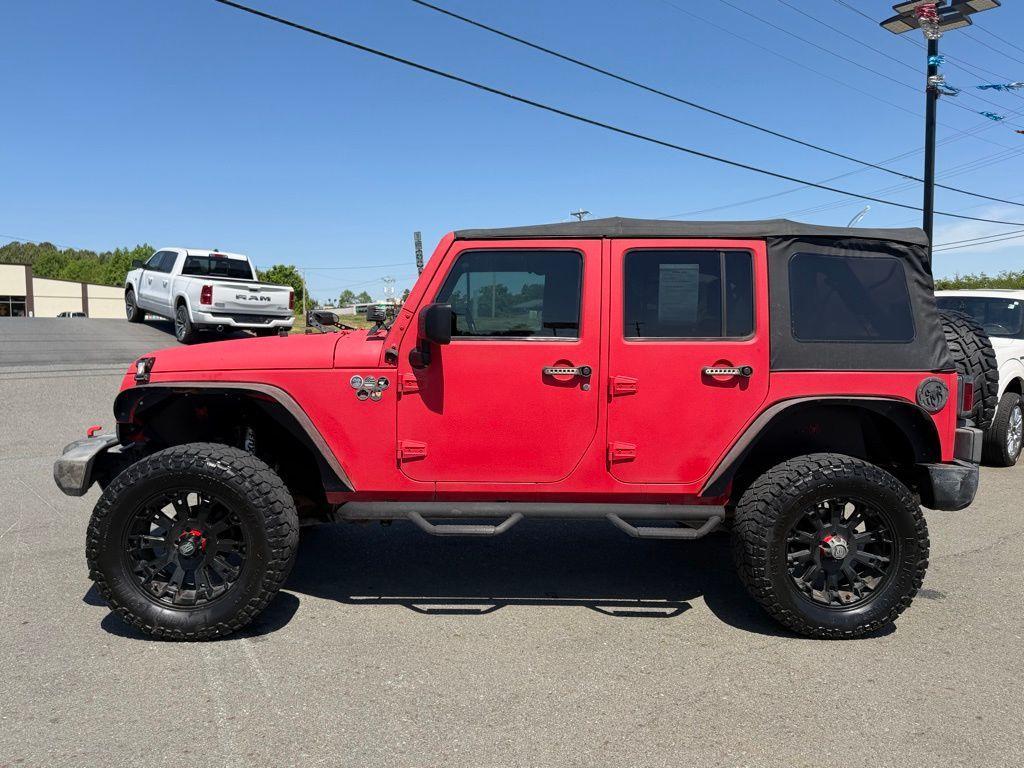 used 2017 Jeep Wrangler Unlimited car, priced at $15,777
