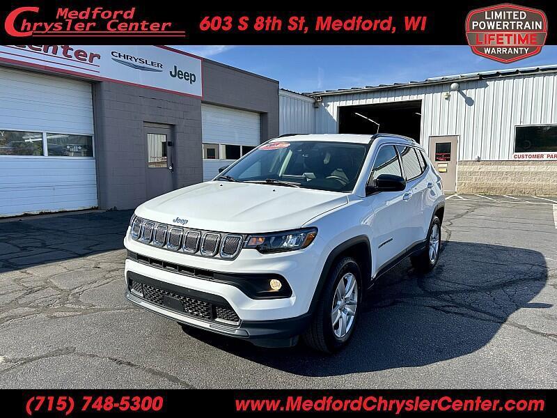 used 2022 Jeep Compass car, priced at $20,996