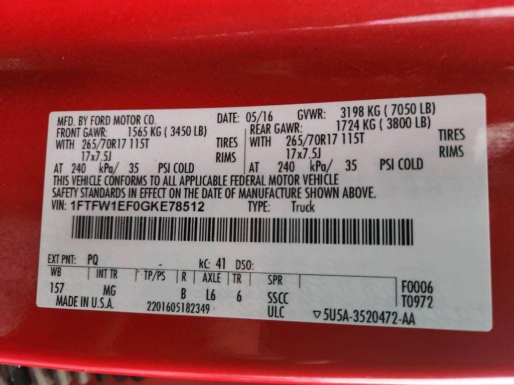 used 2016 Ford F-150 car, priced at $8,495