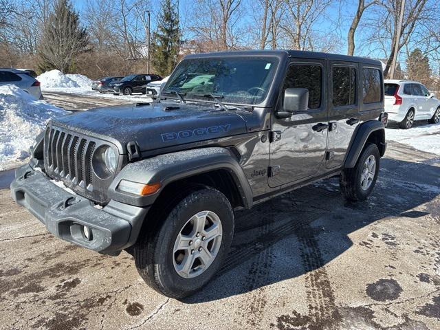used 2021 Jeep Wrangler Unlimited car, priced at $27,413