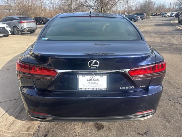 used 2022 Lexus LS 500 car, priced at $56,550