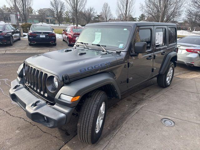 used 2021 Jeep Wrangler Unlimited car, priced at $25,595