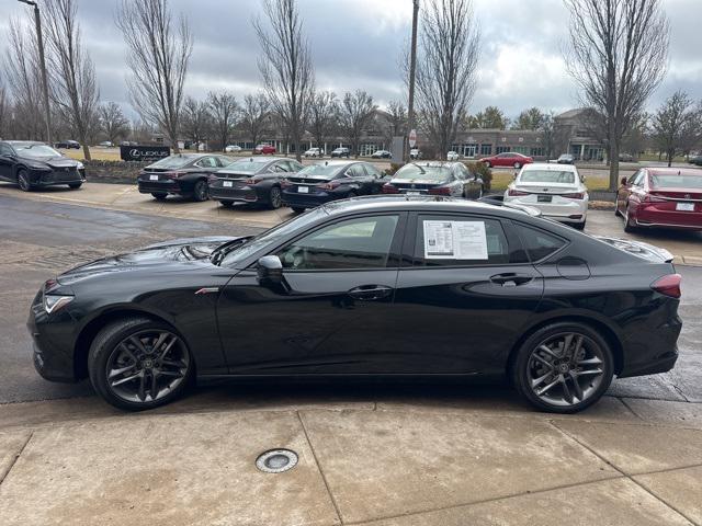 used 2025 Acura TLX car, priced at $44,500