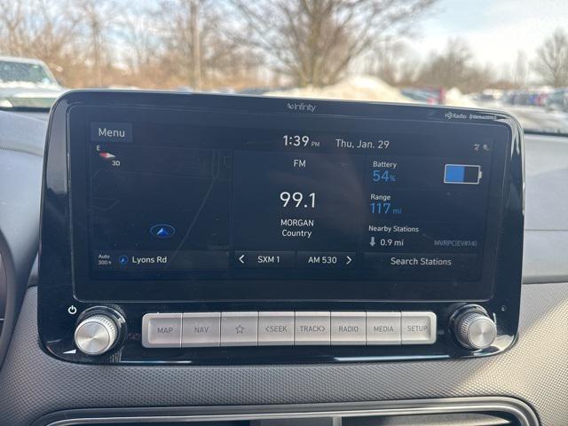 used 2021 Hyundai Kona EV car, priced at $17,925