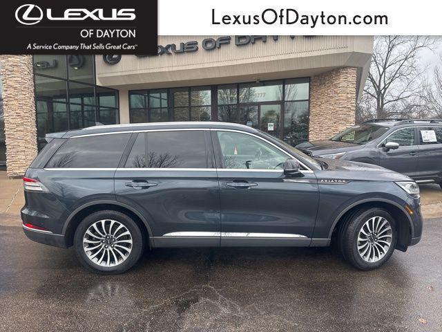 used 2021 Lincoln Aviator car, priced at $25,909