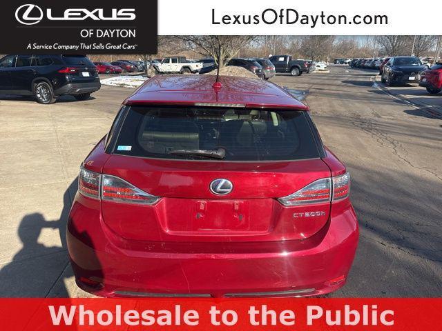 used 2013 Lexus CT 200h car, priced at $7,000
