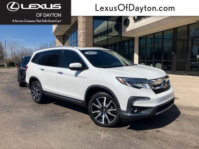 used 2021 Honda Pilot car, priced at $25,674