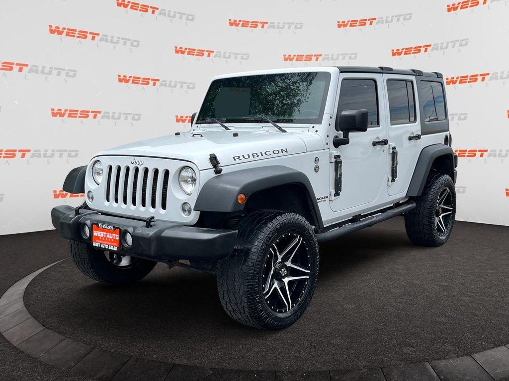 used 2017 Jeep Wrangler Unlimited car, priced at $21,618