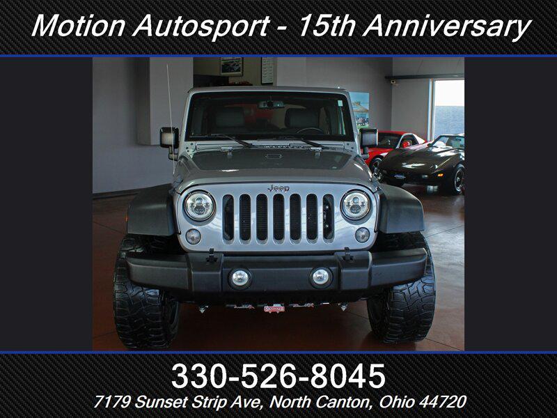 used 2017 Jeep Wrangler Unlimited car, priced at $21,995