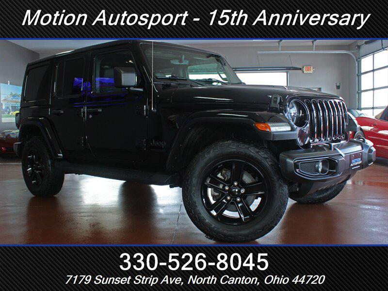 used 2022 Jeep Wrangler Unlimited car, priced at $33,948