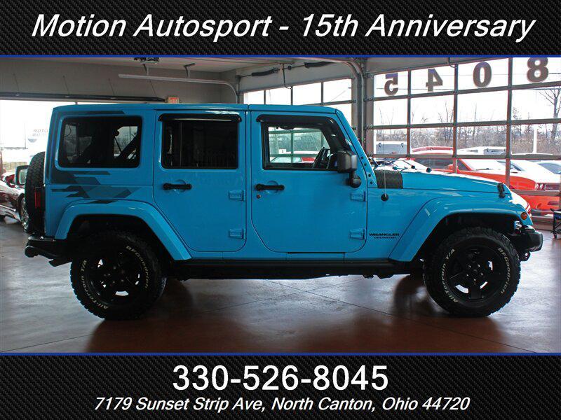 used 2017 Jeep Wrangler Unlimited car, priced at $17,988