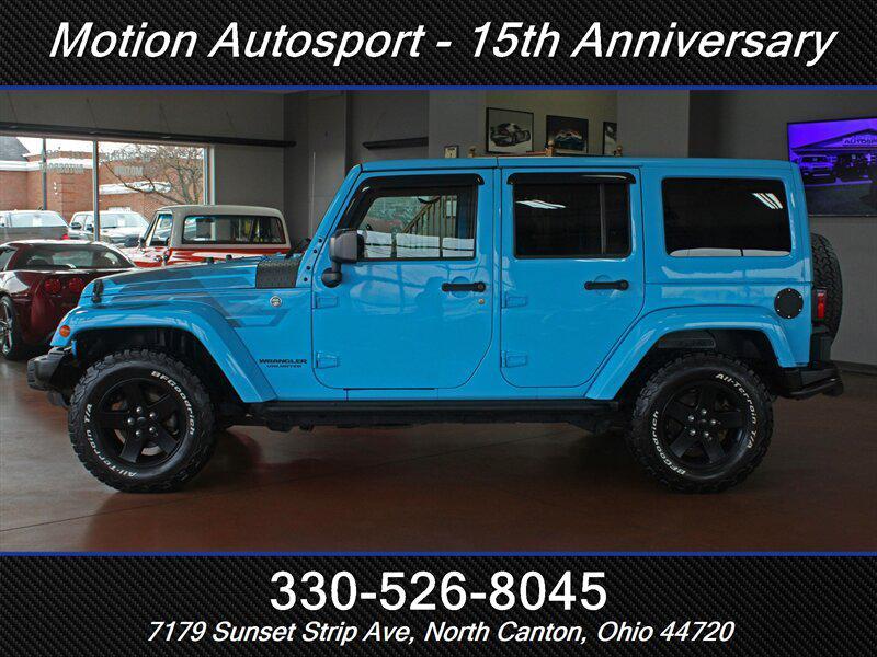 used 2017 Jeep Wrangler Unlimited car, priced at $17,988