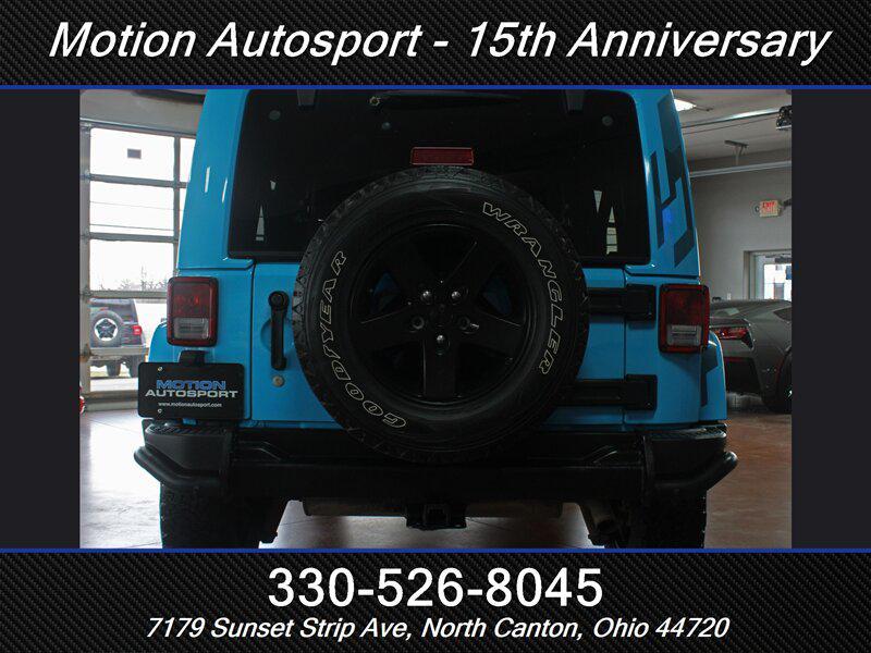 used 2017 Jeep Wrangler Unlimited car, priced at $17,988