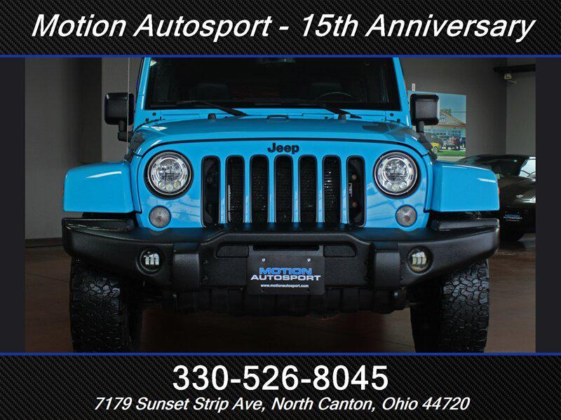 used 2017 Jeep Wrangler Unlimited car, priced at $17,988