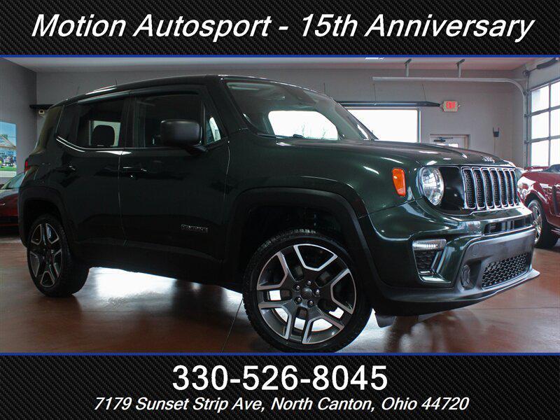 used 2021 Jeep Renegade car, priced at $13,989