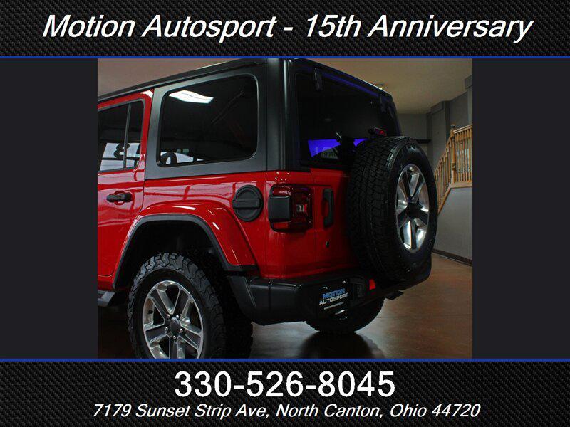used 2018 Jeep Wrangler Unlimited car, priced at $26,944